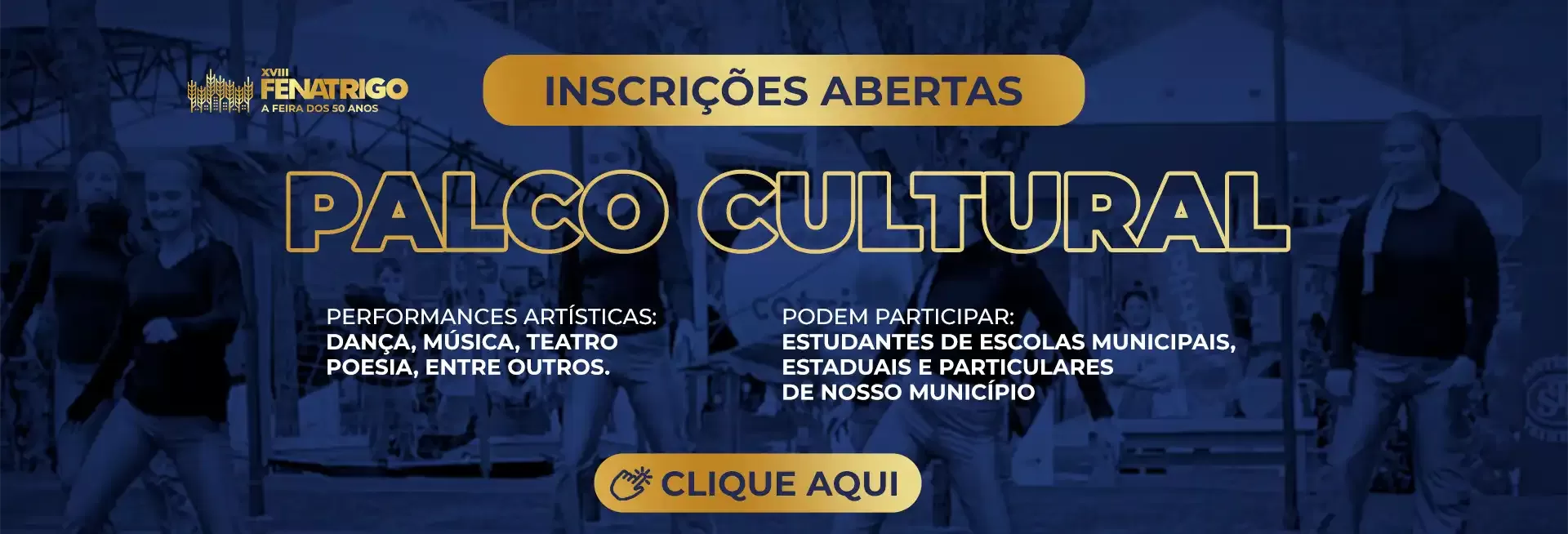 Inscrições Abertas 