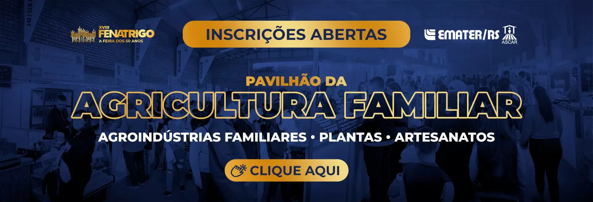 Inscrições Abertas 