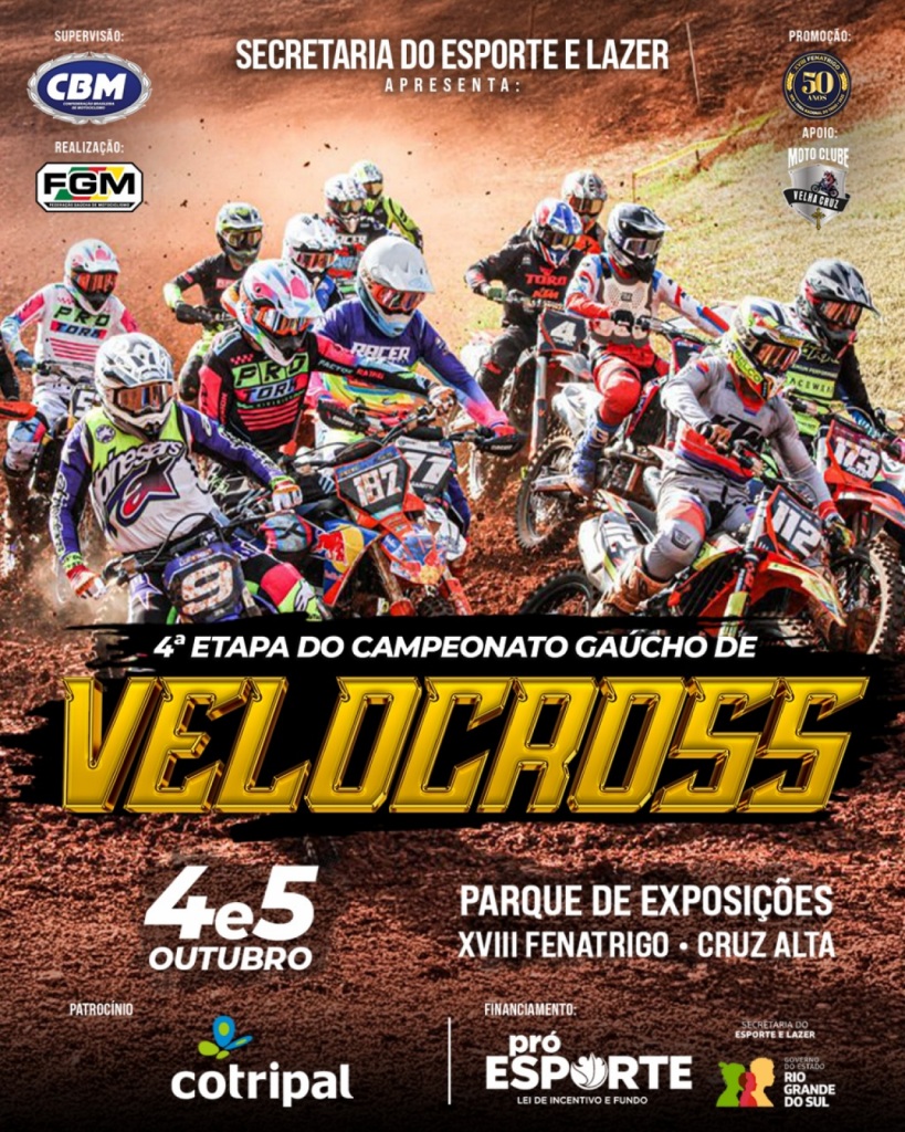 Adrenalina sobre duas rodas invade a Fenatrigo 2025