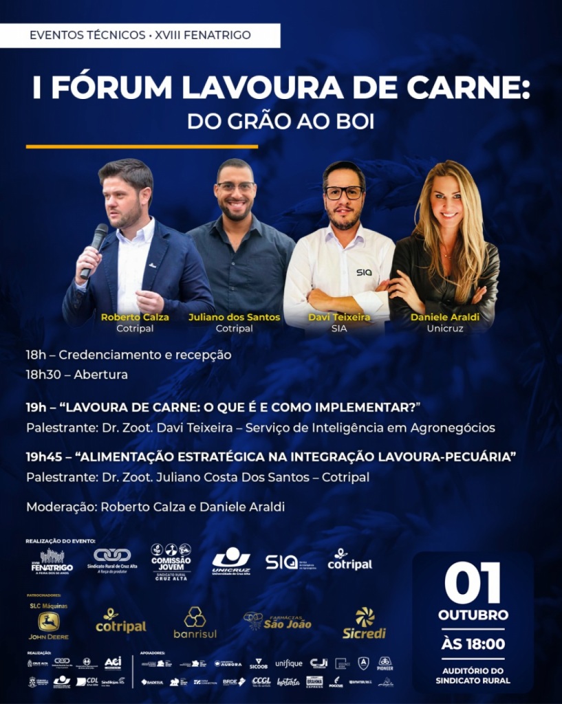 I Fórum Lavoura de Carne vai destacar integração 