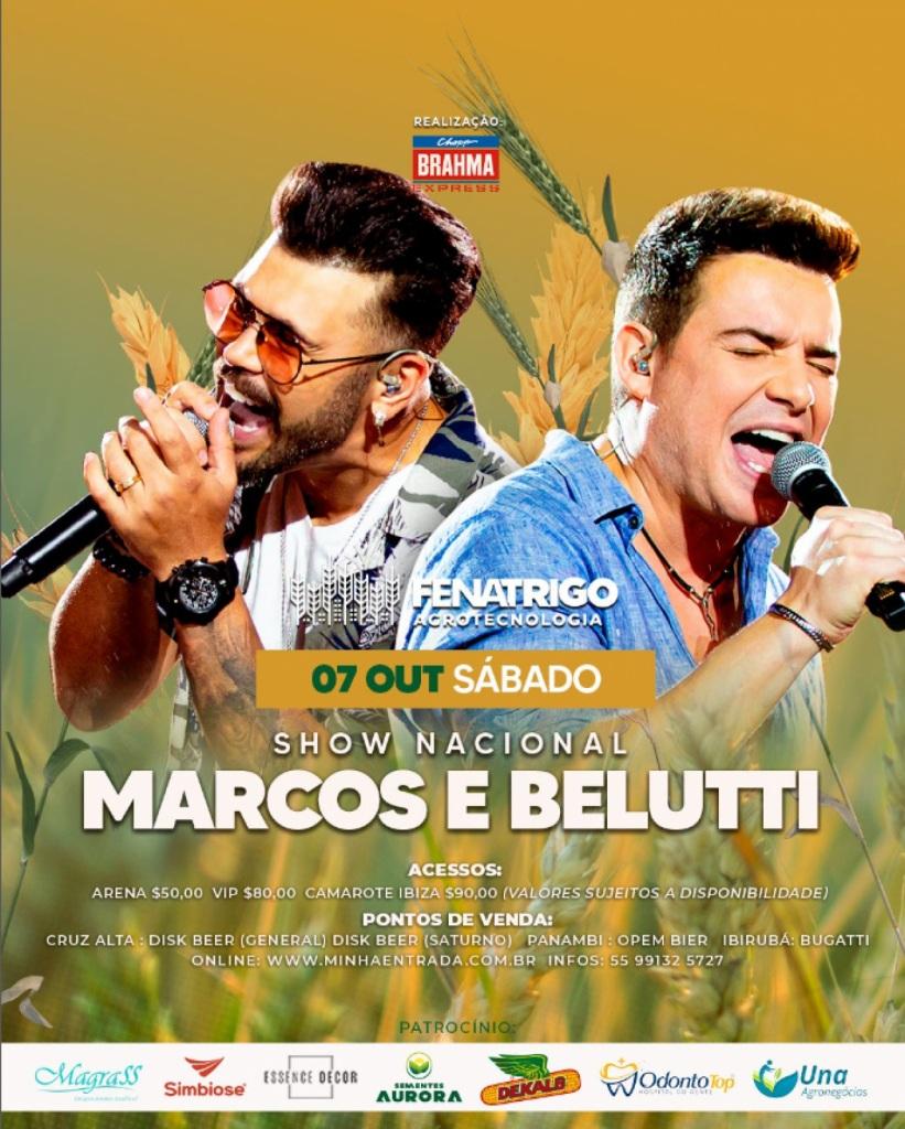 23:00 - SHOW - MARCOS & BELLUTI 