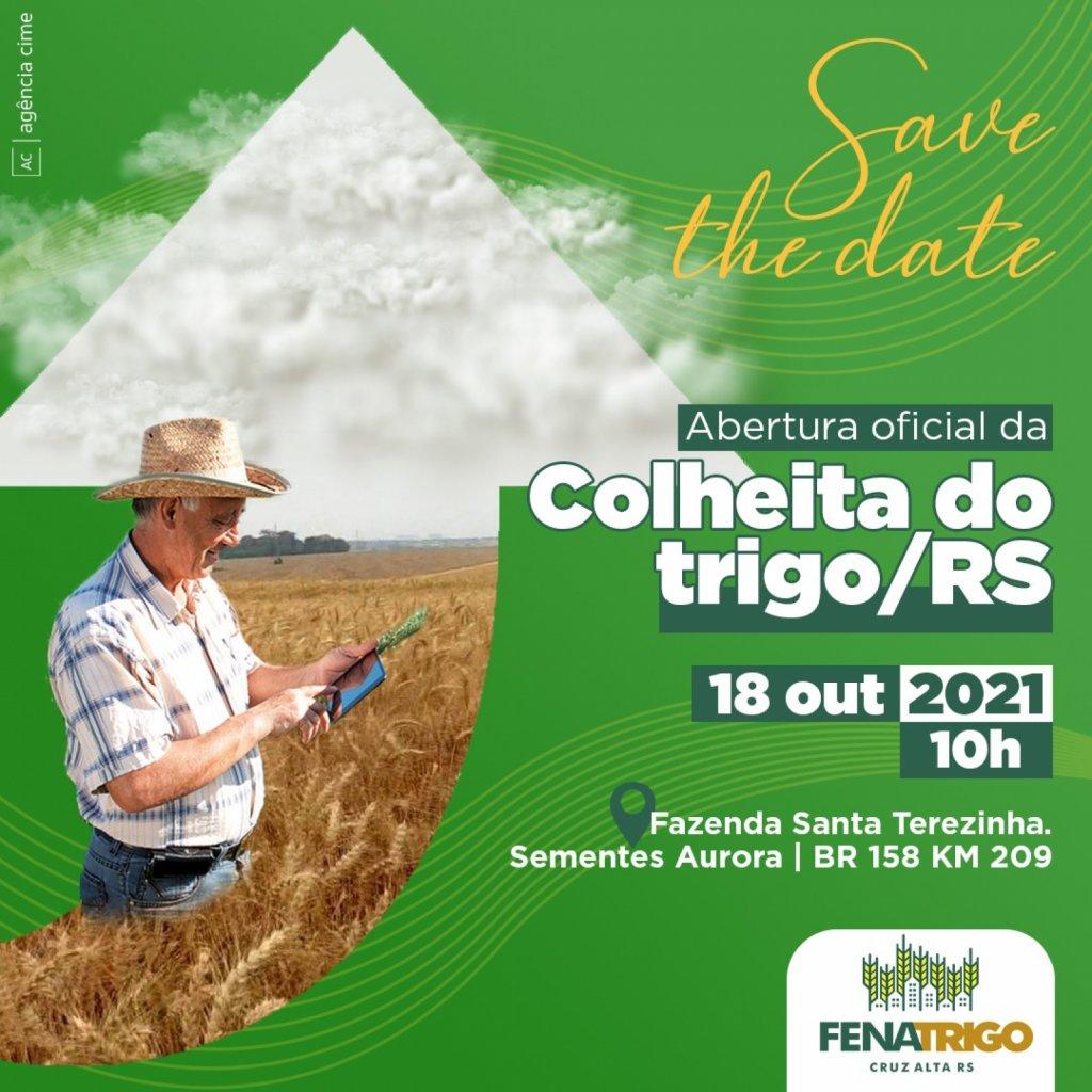 Abertura da Colheita do Trigo no RS acontece em Cruz Alta 